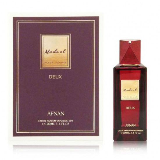 Afnan Modest Deux Pour Femme the Perfumed water of female, 100 ml Afnan Modest Deux Pour Femme the Perfumed water of female, 100 ml