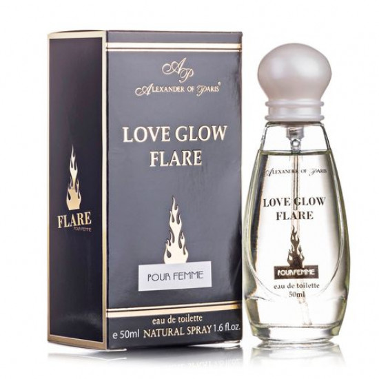 Alexander of Paris Love Glow Flare Toilet water of female, 50 ml Alexander of Paris Love Glow Flare Toilet water of female, 50 ml
