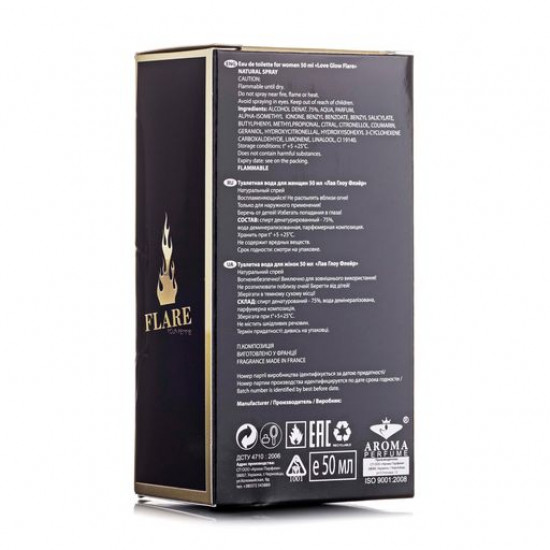 Alexander of Paris Love Glow Flare Toilet water of female, 50 ml Alexander of Paris Love Glow Flare Toilet water of female, 50 ml