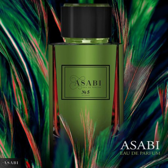 Asabi 5 Eau de Parfum Intense the Perfumed water a unisex, 100 ml Asabi 5 Eau de Parfum Intense the Perfumed water a unisex, 100 ml