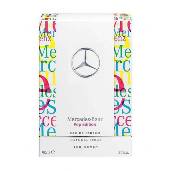 Mercedes Benz Pop Edition Парфюмированная вода женская, 90 мл
Mercedes Benz Pop Edition Парфюмированная вода женская, 90 мл