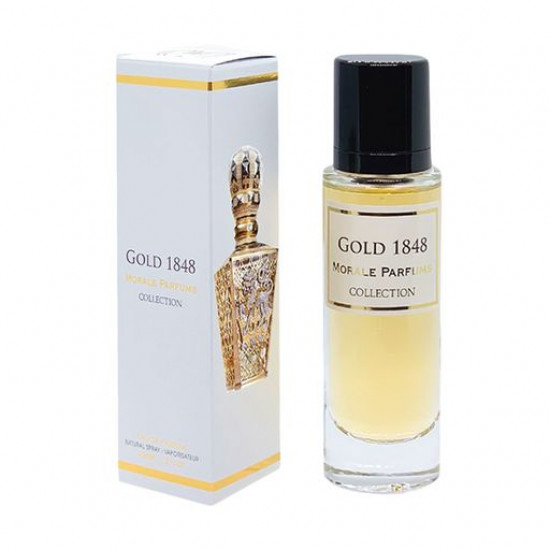 Morale Parfums Gold 1848 the Perfumed water a unisex, 30 ml Morale Parfums Gold 1848 the Perfumed water a unisex, 30 ml