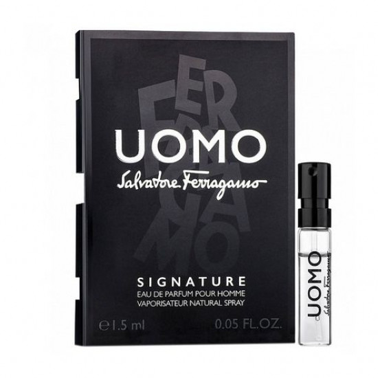 Salvatore Ferragamo Uomo Signature Парфумована вода чоловіча, 1.5 мл (Пробник) Salvatore Ferragamo Uomo Signature Парфумована вода чоловіча, 1.5 мл (Пробник)