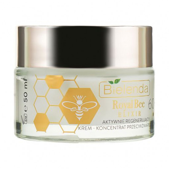 Actively regenerating cream for the person Bielenda Royal Bee Elixir 60+ Face Care against wrinkles, 50 ml Actively regenerating cream for the person Bielenda Royal Bee Elixir 60+ Face Care against wrinkles, 50 ml