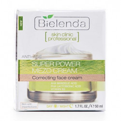 Активний коригуючий крем для обличчя Bielenda Skin Clinic Professional з мигдальною та лактобіоновою кислотою, 50 мл