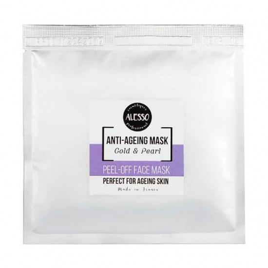 The alginate Alesso Professionnel Anti-Ageing Mask Gold & Pearl mask rejuvenating, 25 g The alginate Alesso Professionnel Anti-Ageing Mask Gold & Pearl mask rejuvenating, 25 g