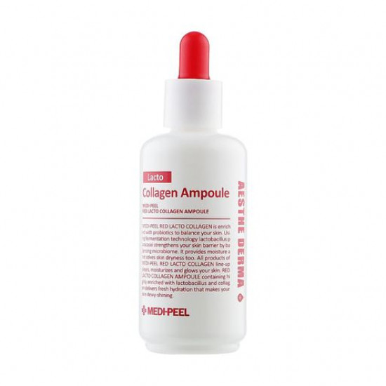 Ampoule serum for the person Medi-Peel Red Lacto Collagen Ampoule with collagen and bifidobacteria, 70 ml Ampoule serum for the person Medi-Peel Red Lacto Collagen Ampoule with collagen and bifidobacteria, 70 ml