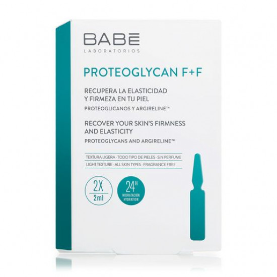 Concentrated ampoules for the person BABE Laboratorios Proteoglycan F+F with anti-aging effect, 2*2 ml Concentrated ampoules for the person BABE Laboratorios Proteoglycan F+F with anti-aging effect, 2*2 ml