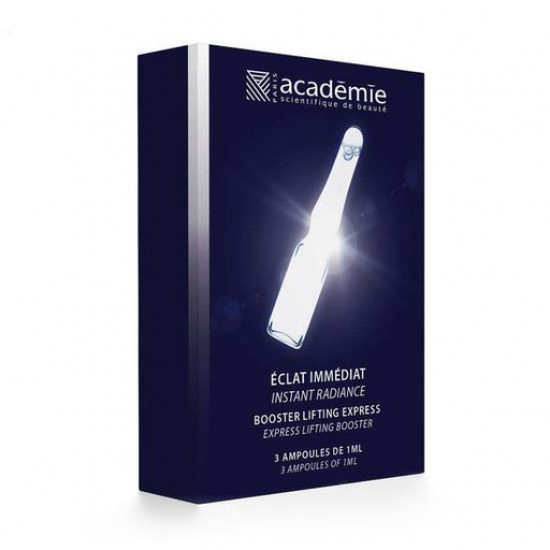 Ampoules for moistening of face skin of Academie Instant Radiance Ampoules Instant beauty, 3*1 ml Ampoules for moistening of face skin of Academie Instant Radiance Ampoules Instant beauty, 3*1 ml