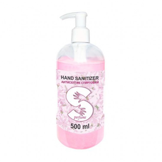 Антибактеріальний засіб для обробки рук та нігтів Canni Sanitizer Perfume (ізопропіловий спирт 70%), 500 мл Антибактеріальний засіб для обробки рук та нігтів Canni Sanitizer Perfume (ізопропіловий спирт 70%), 500 мл