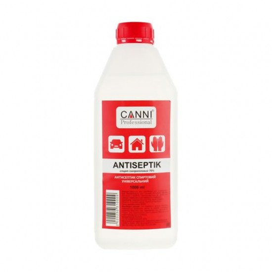 Antiseptics spirit universal Canni of 70% of alcohol, 1 l Antiseptics spirit universal Canni of 70% of alcohol, 1 l