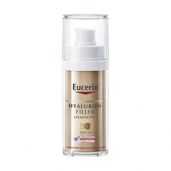 Anti-aging serum for the person Eucerin Hyaluron-Filler+Elasticity Anti-Age 3D Serum, for mature skin, 30 ml Anti-aging serum for the person Eucerin Hyaluron-Filler+Elasticity Anti-Age 3D Serum, for mature skin, 30 ml