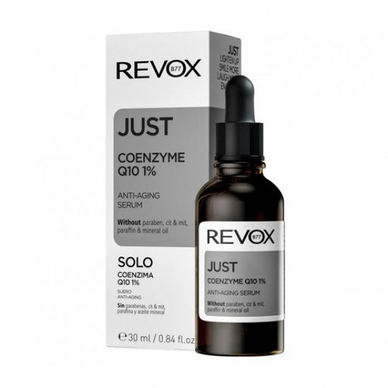 Anti-aging serum for the person Revox B77 Just Coenzyme Q10 Anti-Aging Serum with coenzyme Q10, 30 ml Anti-aging serum for the person Revox B77 Just Coenzyme Q10 Anti-Aging Serum with coenzyme Q10, 30 ml