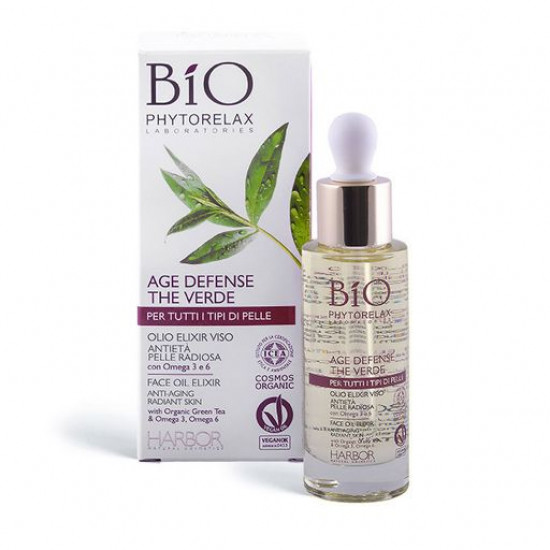 Антивозрастное масло для лица Phytorelax Laboratories Age Defense Verde Face Oil Elixir для сияния кожи, 30 мл
Антивозрастное масло для лица Phytorelax Laboratories Age Defense Verde Face Oil Elixir для сияния кожи, 30 мл