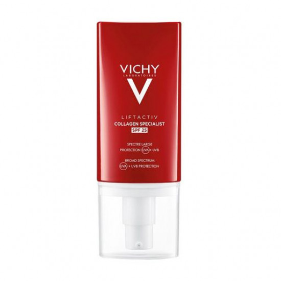 Антивозрастной крем-уход для лица Vichy LiftActiv Collagen Specialist SPF 25, 50 мл
Антивозрастной крем-уход для лица Vichy LiftActiv Collagen Specialist SPF 25, 50 мл