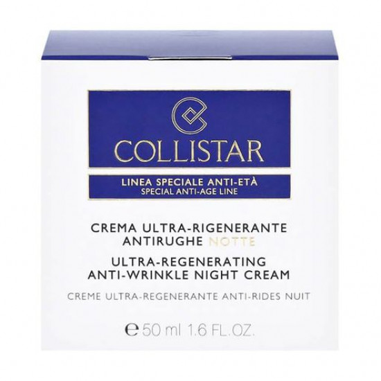 Anti-aging night cream for the person Collistar Ultra-Regenerating Anti-Wrinkle Night Cream, 50 ml Anti-aging night cream for the person Collistar Ultra-Regenerating Anti-Wrinkle Night Cream, 50 ml