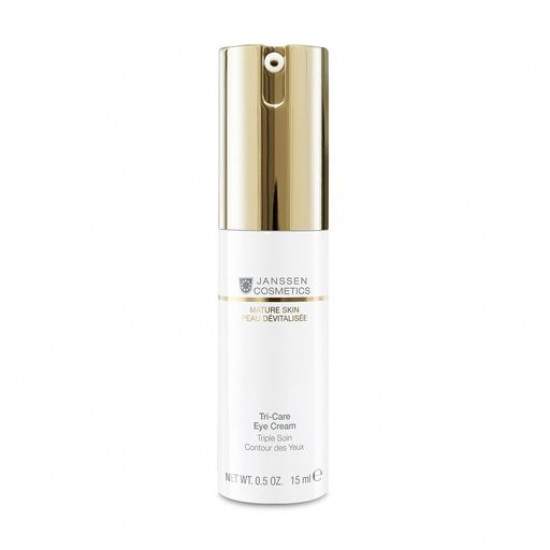 Антивозрастной омолаживающий крем для кожи вокург глаз Janssen Cosmetics Tri-Care Eye Cream, 15 мл
Антивозрастной омолаживающий крем для кожи вокург глаз Janssen Cosmetics Tri-Care Eye Cream, 15 мл