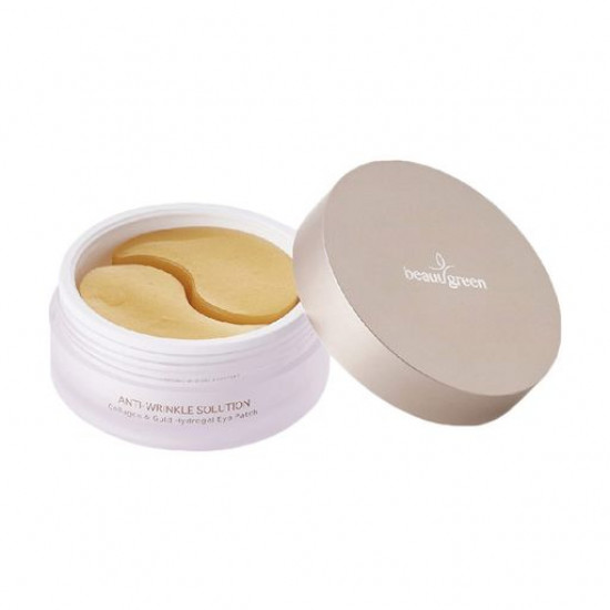Anti-aging hydrogel patches for skin around eyes of BeauuGreen Collagen & Gold Hydrogel Eye Patch with collagen and colloidal gold, 60 pieces (big size) Anti-aging hydrogel patches for skin around eyes of BeauuGreen Collagen & Gold Hydrogel Eye Patch with collagen and colloidal gold, 60 pieces (big size)