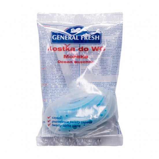 The aromatic block for a toilet bowl of General Fresh Sea in polyethylene, 35 g The aromatic block for a toilet bowl of General Fresh Sea in polyethylene, 35 g