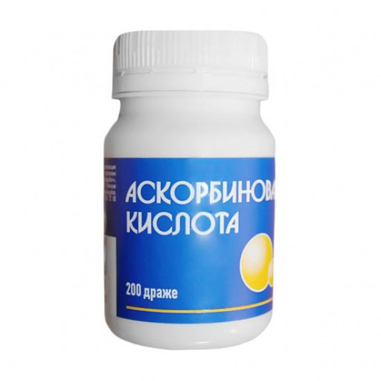 Ascorbic BioZdraVit acid, 200 pieces Ascorbic BioZdraVit acid, 200 pieces