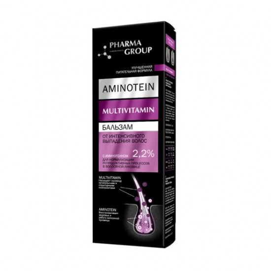Intensive hair loss Pharma Group Aminotein Multivitamin balm, 150 ml Intensive hair loss Pharma Group Aminotein Multivitamin balm, 150 ml