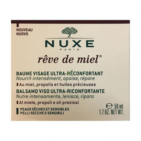 Бальзам для лица Nuxe Reve de Miel Ultra Comforting Face Balm Медовая мечта, 50 мл
Бальзам для лица Nuxe Reve de Miel Ultra Comforting Face Balm Медовая мечта, 50 мл