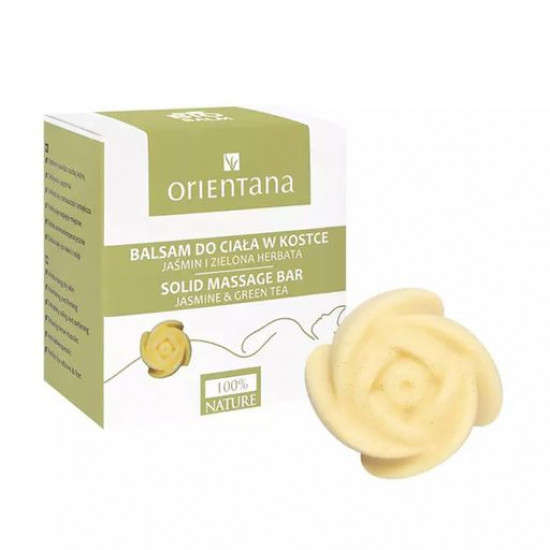 Balm for a body of Orientana Massage Bar Jasmine & Green Tea Body Balm Jasmine and green tea, 60 g Balm for a body of Orientana Massage Bar Jasmine & Green Tea Body Balm Jasmine and green tea, 60 g