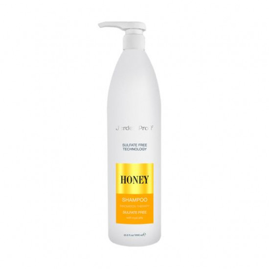 Безсульфатний медовий шампунь для волосся Jerden Proff Honey Sulfat Free Shampoo з маточним молочком, 1 л Безсульфатний медовий шампунь для волосся Jerden Proff Honey Sulfat Free Shampoo з маточним молочком, 1 л