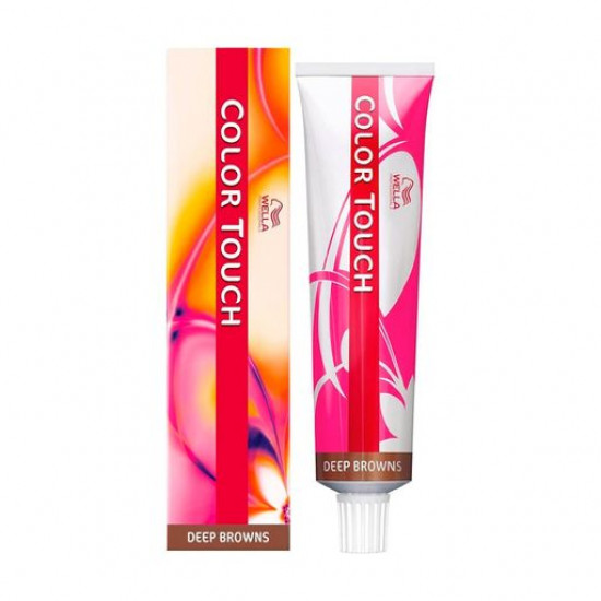 Безаміачна тонуюча крем-фарба для волосся Wella Professionals Color Touch Deep Browns 4/71, 60 мл Безаміачна тонуюча крем-фарба для волосся Wella Professionals Color Touch Deep Browns 4/71, 60 мл