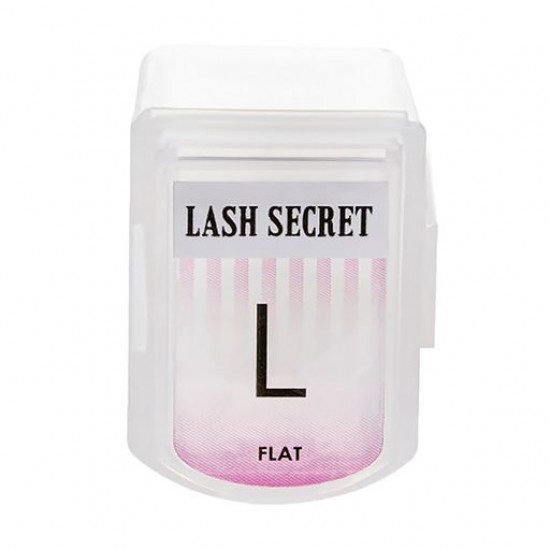 Бигуди для ламинирования ресниц Lash Secret с насечками, размер L Flat, 1 пара
Бигуди для ламинирования ресниц Lash Secret с насечками, размер L Flat, 1 пара