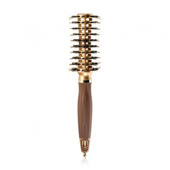 Brash for hair of Olivia Garden Ceramic + Ion Nano Thermic Contour Vent Combo Small Brash for hair of Olivia Garden Ceramic + Ion Nano Thermic Contour Vent Combo Small