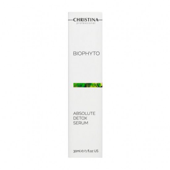 Детокс-сироватка для обличчя Christina Bio Phyto Absolute Detox Serum, 30 мл Детокс-сироватка для обличчя Christina Bio Phyto Absolute Detox Serum, 30 мл