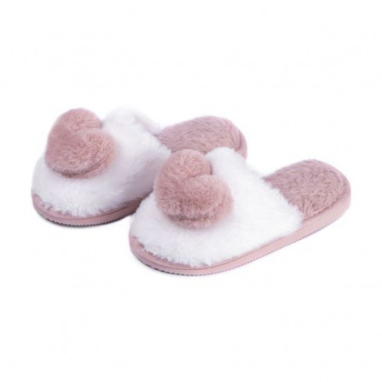 Детские комнатные тапочки Twins HS-Lux закрытые, меховые, помпон-сердце, розовые, размер 32-33
Детские комнатные тапочки Twins HS-Lux закрытые, меховые, помпон-сердце, розовые, размер 32-33