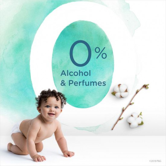 Дитячі вологі серветки Pampers Aqua Pure, 96 шт Дитячі вологі серветки Pampers Aqua Pure, 96 шт