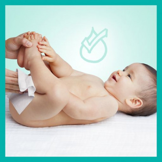 Дитячі вологі серветки Pampers Pure Protection Coconut, 42 шт Дитячі вологі серветки Pampers Pure Protection Coconut, 42 шт