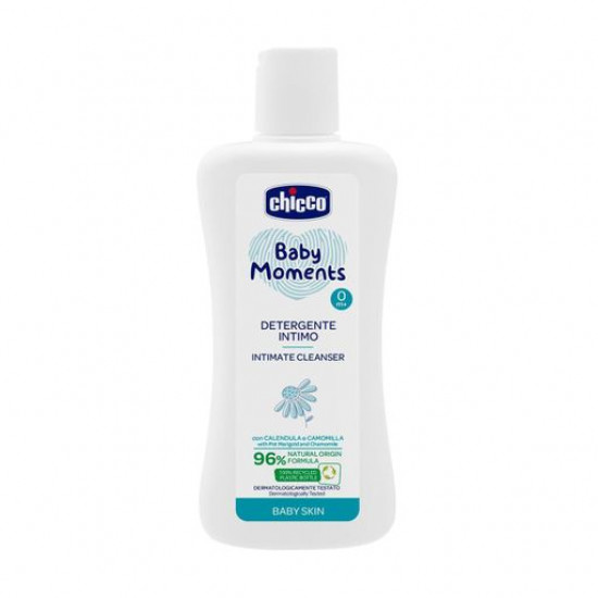 Children's gel for intimate hygiene of Chicco Baby Moments Intimate Cleanser 0+, 200 ml Children's gel for intimate hygiene of Chicco Baby Moments Intimate Cleanser 0+, 200 ml