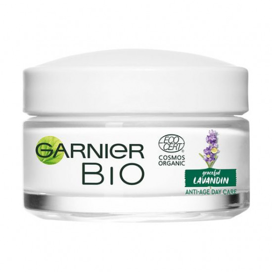 The day Garnier Bio Regenerating Lavandin Anti-Age Day Care anti-aging cream with oil of a lavandin and hyaluronic acid, 50 ml The day Garnier Bio Regenerating Lavandin Anti-Age Day Care anti-aging cream with oil of a lavandin and hyaluronic acid, 50 ml