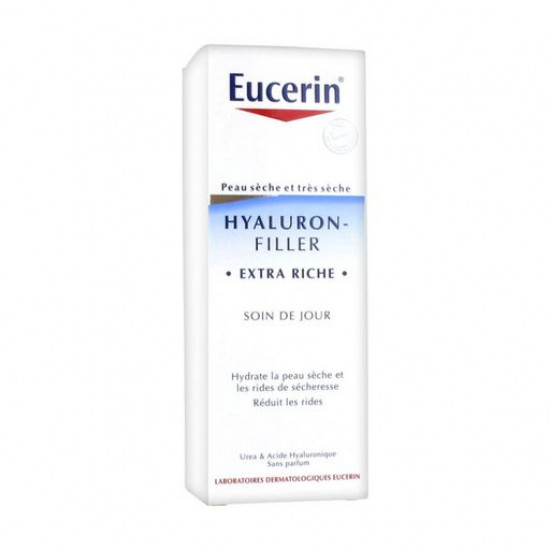 Day cream-filler for the person Eucerin Hyaluron-Filler Extra Riche, 50 ml Day cream-filler for the person Eucerin Hyaluron-Filler Extra Riche, 50 ml