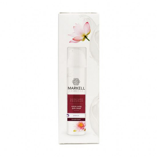 Day cream leaving for the person Markell Cosmetics Everyday Lotus, 50 ml Day cream leaving for the person Markell Cosmetics Everyday Lotus, 50 ml