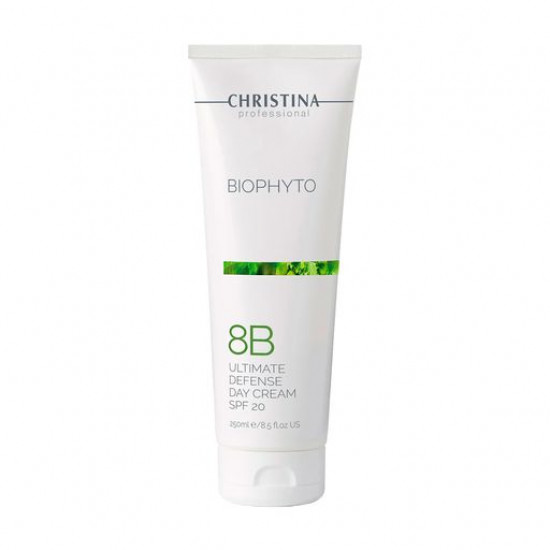 Day cream for the person Christina Bio Phyto 8B Ultimate Defense Day Cream SPF 20 Absolute protection, without tone, 250 ml Day cream for the person Christina Bio Phyto 8B Ultimate Defense Day Cream SPF 20 Absolute protection, without tone, 250 ml