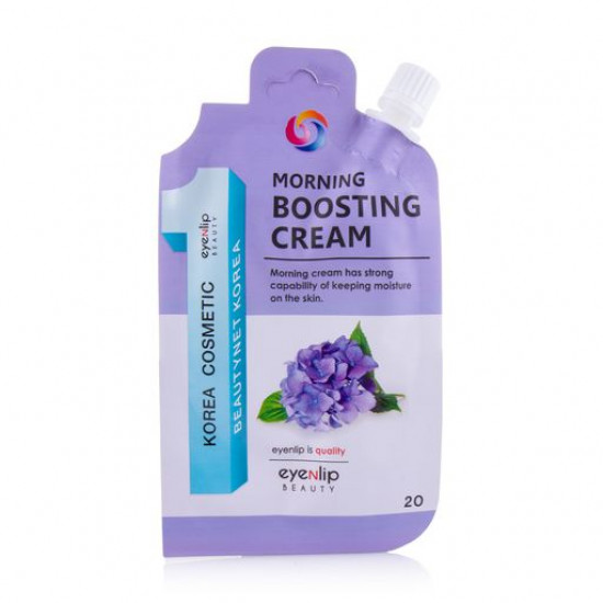 Денний крем для обличчя Eyenlip Morning Boosting Cream зміцнює, 20 г Денний крем для обличчя Eyenlip Morning Boosting Cream зміцнює, 20 г