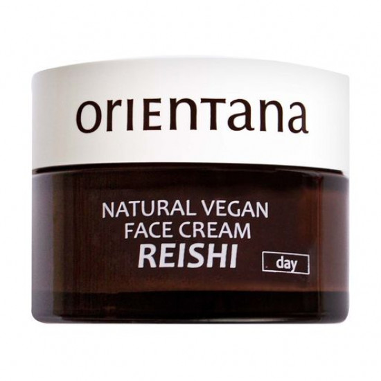 Денний крем для обличчя Orientana Reishi Natural Vegan Day Cream, 50 мл Денний крем для обличчя Orientana Reishi Natural Vegan Day Cream, 50 мл