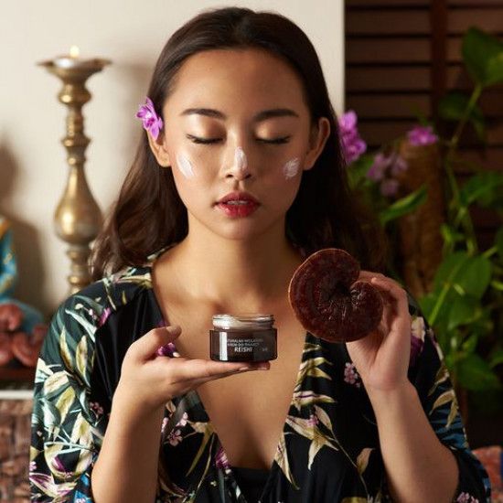 Денний крем для обличчя Orientana Reishi Natural Vegan Day Cream, 50 мл Денний крем для обличчя Orientana Reishi Natural Vegan Day Cream, 50 мл