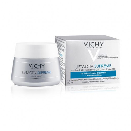 Day cream for the person Vichy LiftActiv Supreme against wrinkles, for the normal and combined skin, 50 ml Day cream for the person Vichy LiftActiv Supreme against wrinkles, for the normal and combined skin, 50 ml