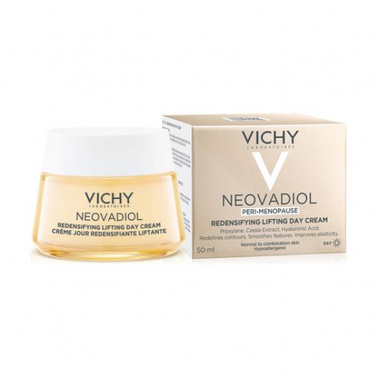 Day cream for the person Vichy Neovadiol Peri Menopause Redensifying Lifting Day Cream for the normal and combined skin, 50 ml Day cream for the person Vichy Neovadiol Peri Menopause Redensifying Lifting Day Cream for the normal and combined skin, 50 ml