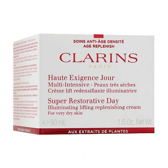 Day cream for very dry skin of Clarins Super Restorative Day Cream Dry Skin, 50 ml Day cream for very dry skin of Clarins Super Restorative Day Cream Dry Skin, 50 ml