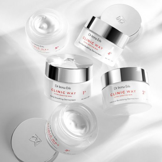 Денний крем, що розгладжує Dr Irena Eris Clinic Way 1° SPF15 для дуже чутливої шкіри обличчя, 50 мл Денний крем, що розгладжує Dr Irena Eris Clinic Way 1° SPF15 для дуже чутливої шкіри обличчя, 50 мл