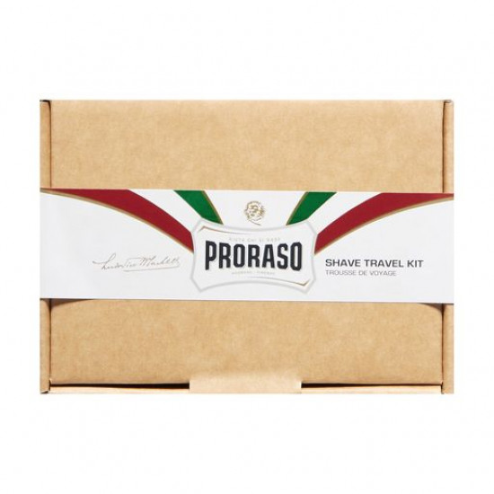 Дорожний набор для бритья мужской Proraso Shave Travel Kit (крем до бритья, 15 мл + крем для бритья, 10 мл + бальзам после бритья, 25 мл)
Дорожний набор для бритья мужской Proraso Shave Travel Kit (крем до бритья, 15 мл + крем для бритья, 10 мл + бальзам после бритья, 25 мл)