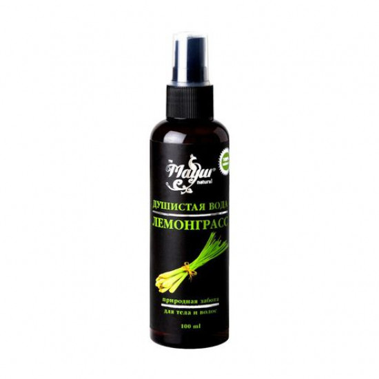Fragrant Lemongrass Mayur water, 100 ml Fragrant Lemongrass Mayur water, 100 ml
