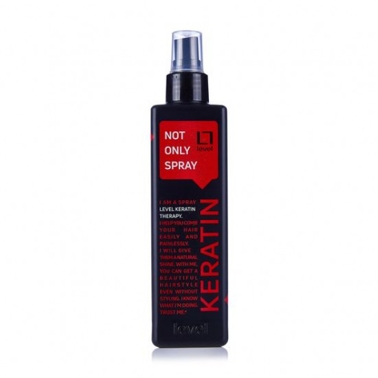 Two-phase spray for hair of Level Keratin Therapy Keratin therapy, for a normal and oily hair, 250 ml Two-phase spray for hair of Level Keratin Therapy Keratin therapy, for a normal and oily hair, 250 ml